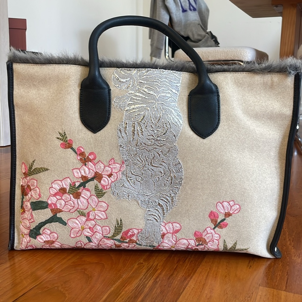 One of a kind custom Tote bag